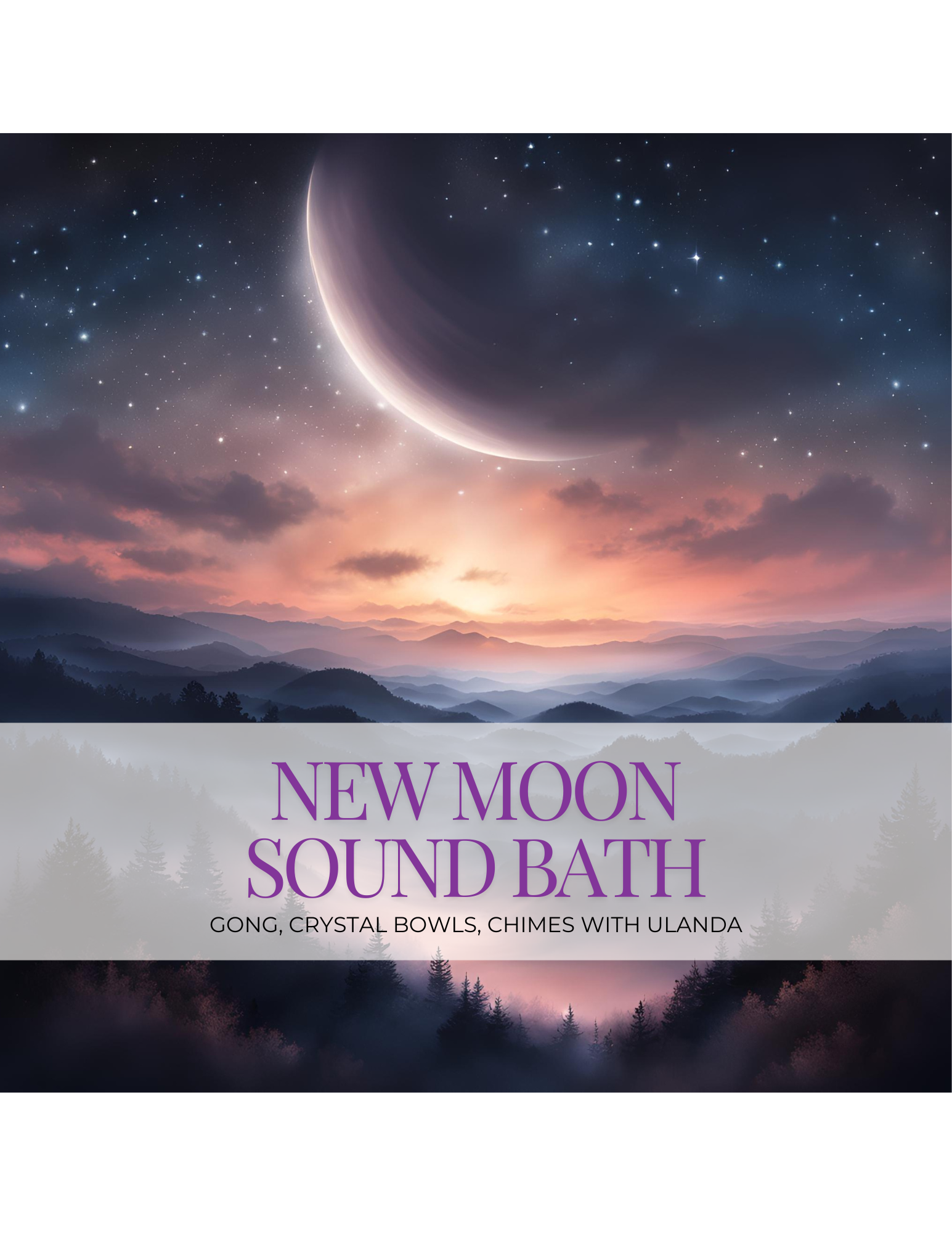 New Moon sound bath