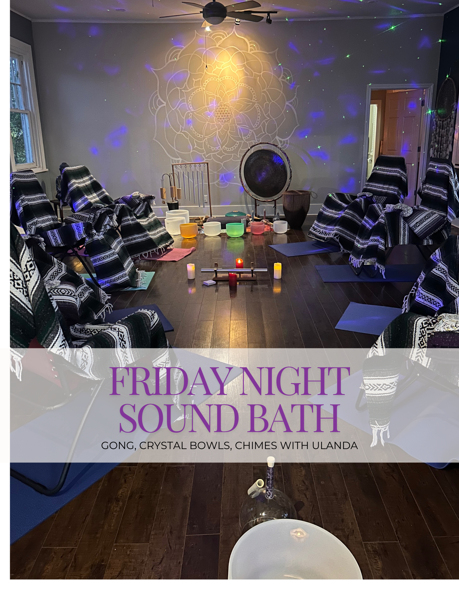 Friday Night Sound Bath Nov 22nd