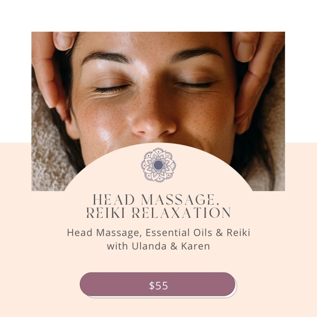 Head Massage - Reiki - Essential oils